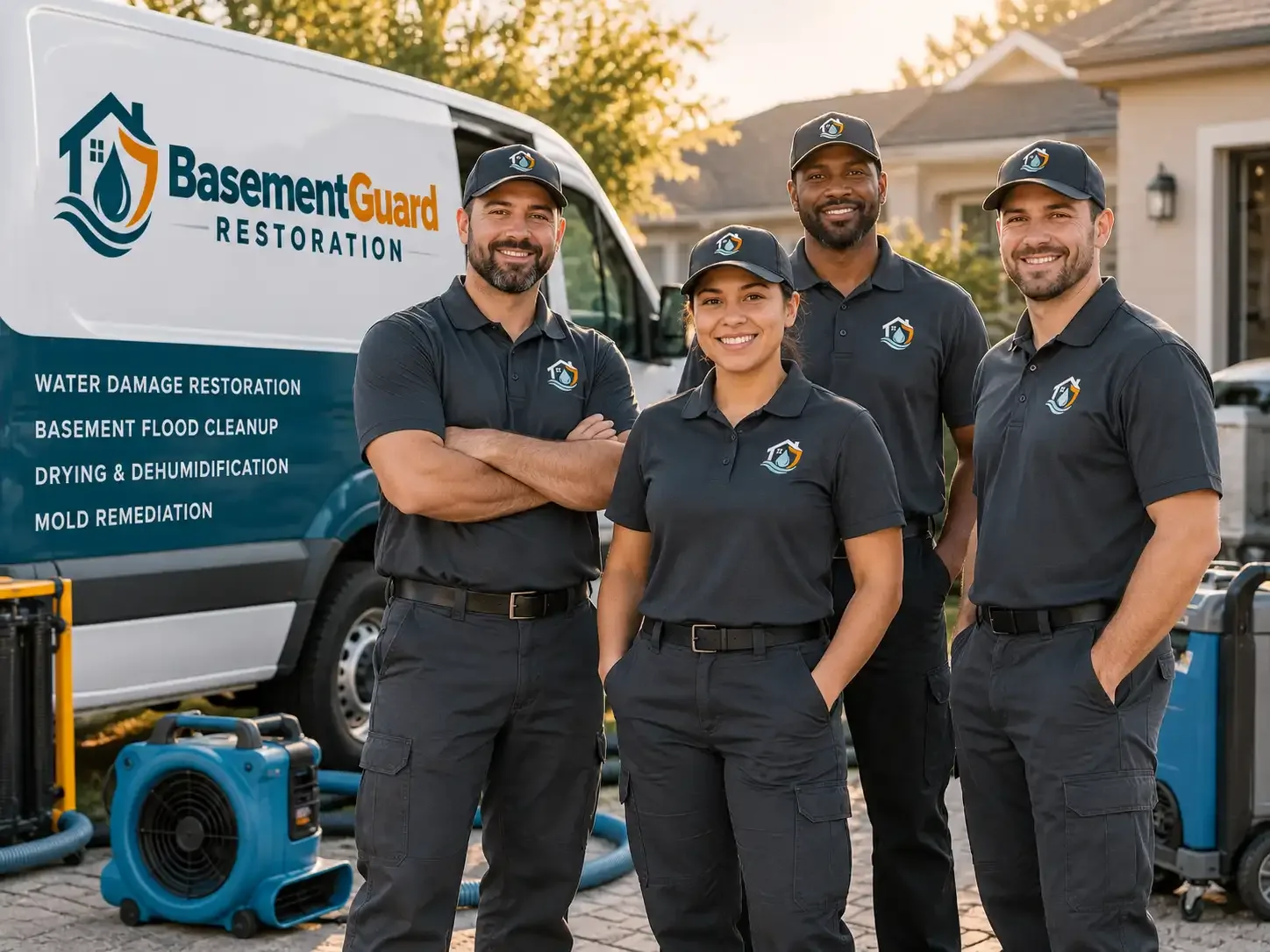 Basement Water Damage Restoration company in Kyle, SD
